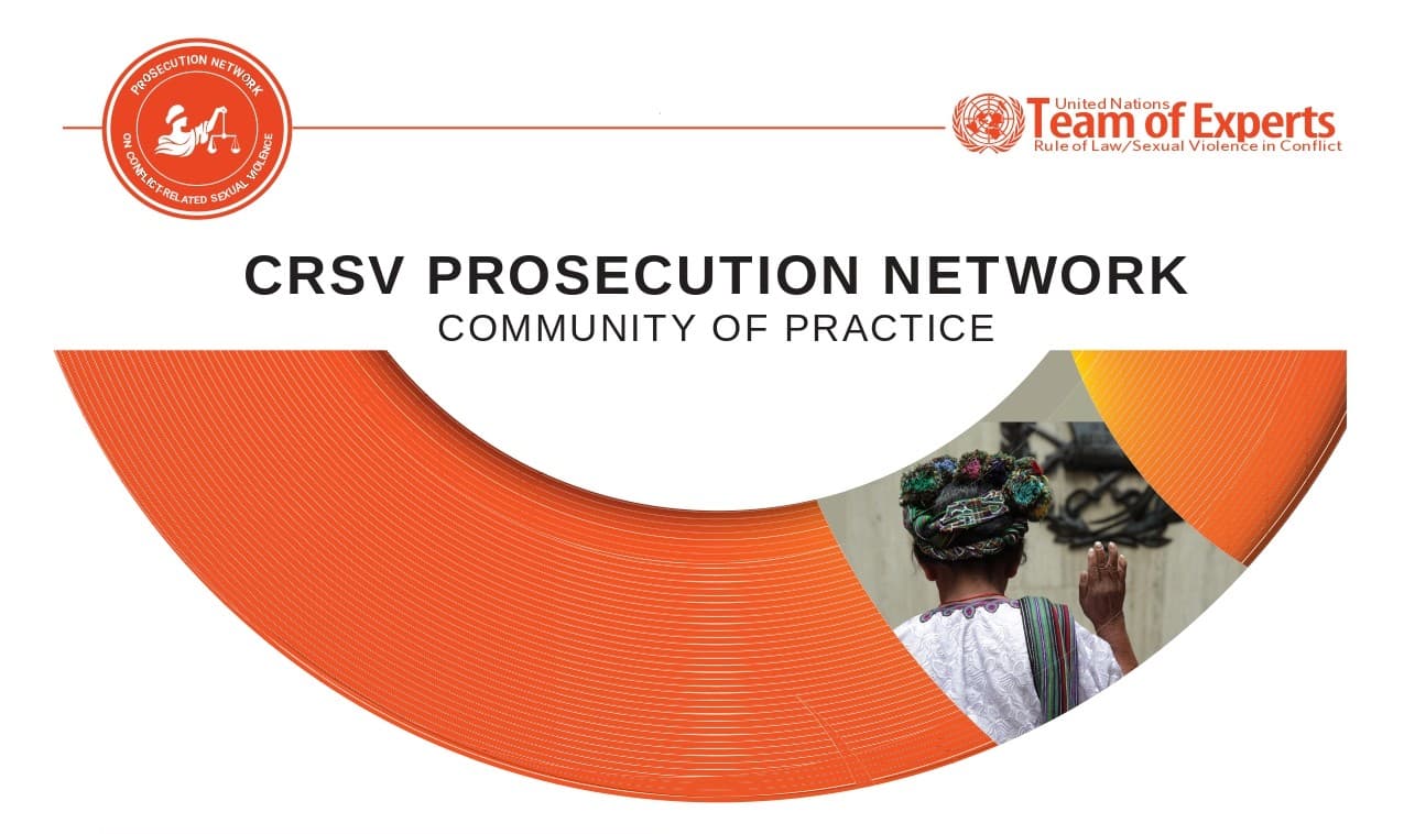 Live Launch of the CRSV Prosecution Network
